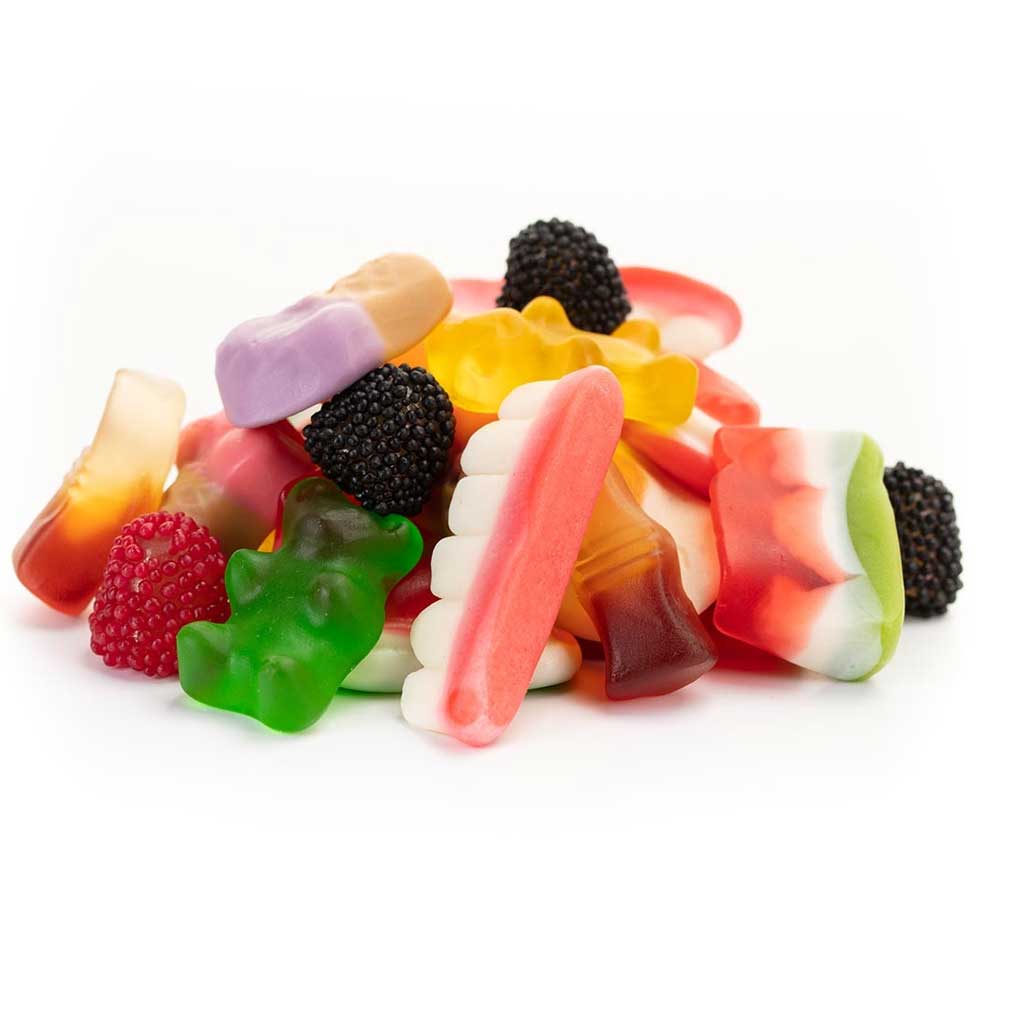 پاستیل مخلوط طعم ها